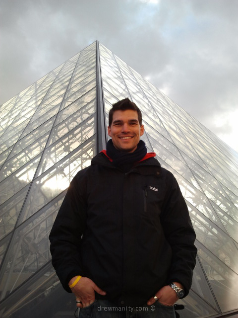 Up close and personal at the Louvre