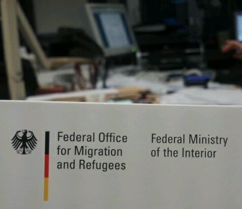 Getting paperwork for my residence to play volleyball in Germany. I feel Official. Thank you Federal Ministry of Interior.