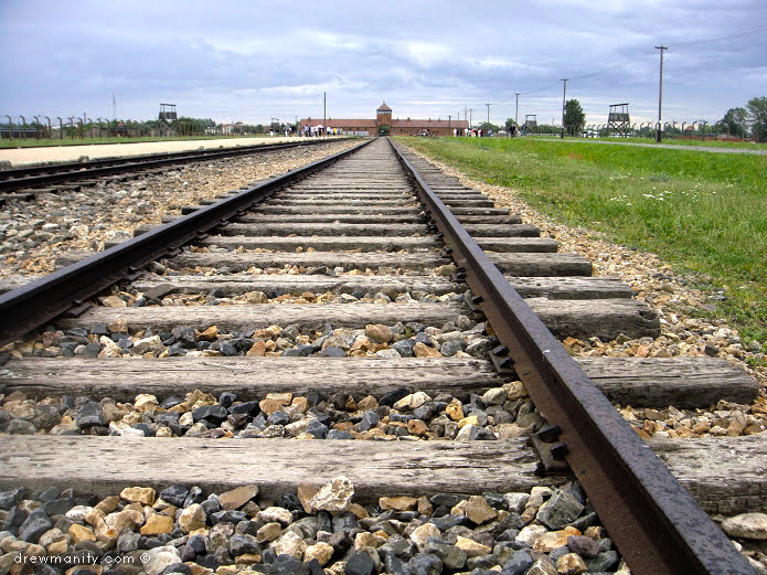 drewmanity-poland-auschwitz-birkenau-train-tracks